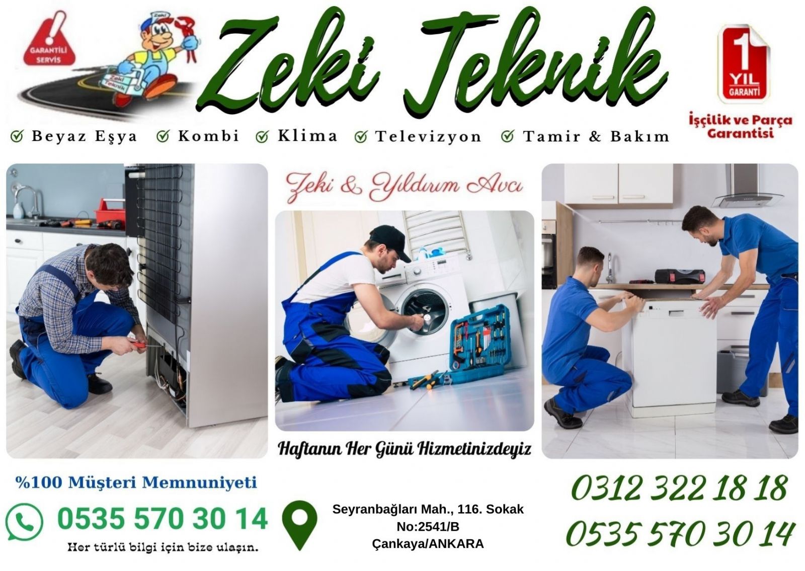 Seyranbağları Beko Servisi
